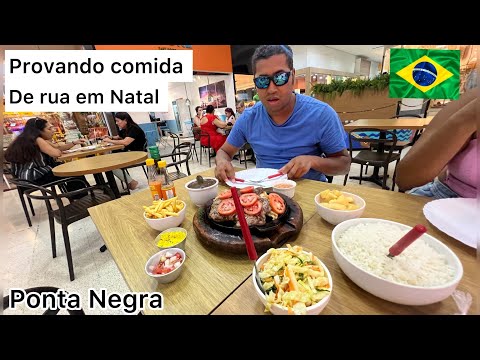 PROVANDO COMIDA DE RUA EM NATAL NO RIO GRANDE DO NORTE