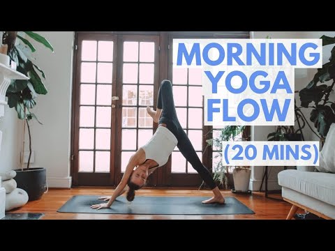 20 min de YOGA FLOW MATINAL : étirements complets du corps pour se réveiller (tous niveaux)