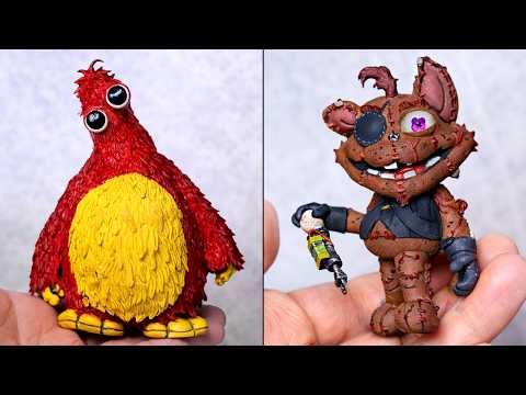 Making Poppy Playtime: Chapter 5 - Giblet & Chum Chompkins Sculpture Timelapse
