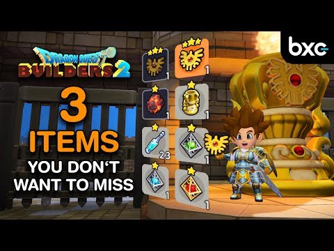 ALL 3 missable Items on Moonbrooke | Dragon Quest Builders 2