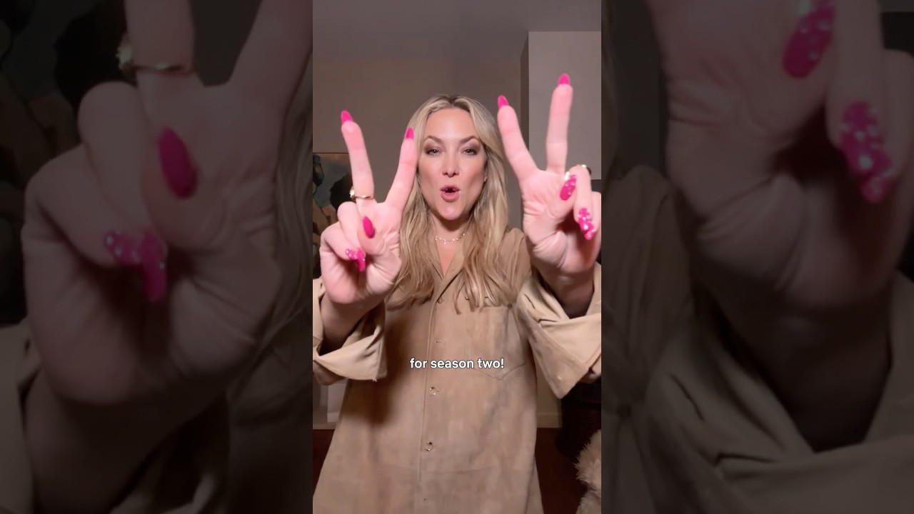Kate Hudson Announces Running Point Season 2 - YouTube