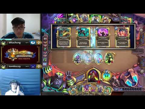 blitzchung vs tom60229 - Division B - Hearthstone Grandmasters Asia-Pacific 2020 Season 1 - Week 7