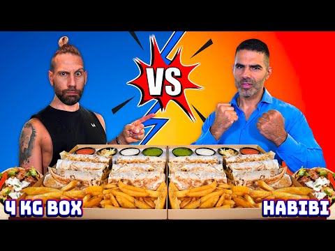 SONO STATO SFIDATO DA HABIBI - (4KG di KEBAB e PATATE FRITTE in 30 MINUTI) - È possibile?