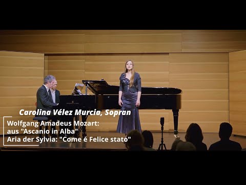 W. A. Mozart: Aria der Sylvia: „Come é Felice stato“; Carolina Vélez Murcia, Sopran