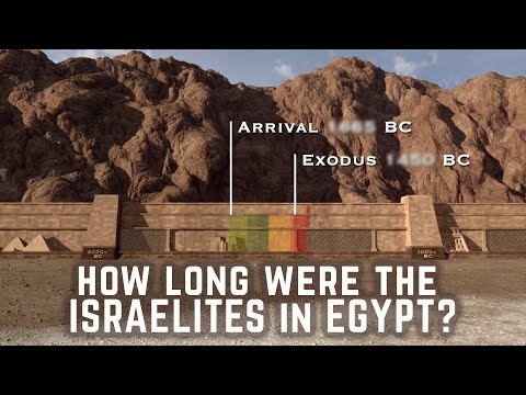 How Long were the ISRAELITES in EGYPT? How many years were Israelites slaves in Egypt?