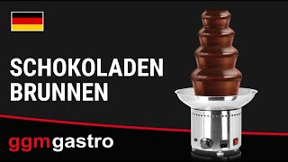 SCHOKOLADENBRUNNEN 4 ETAGEN - SLBK4 - GGM GASTRO