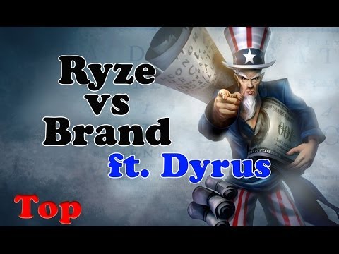 Dyrus - Ryze vs Brand (Blobs) - Top - Diamond I