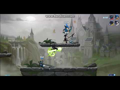 Brawlhalla: Dobrein (BOO) & Diakou (BOO) VS Cedero (Element) & Tao (Jö)