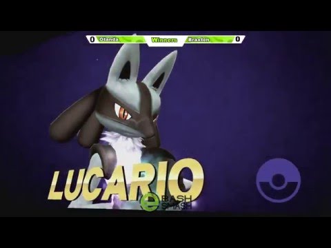Salty Sundays 100: Otanda (Kirby) vs Braxton (Lucario)
