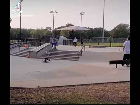 Aaron Vargas kickflip from Refuse Wheels Tik Tok
