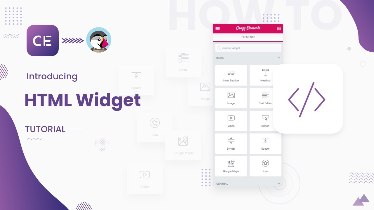 How to Use HTML Widget Using Crazy Elements | PrestaShop | Elementor Based Page Builder
