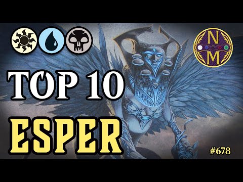 MTG Top 10: Esper | The BEST Cards with a White-Blue-Black Identity | Magic: the Gathering