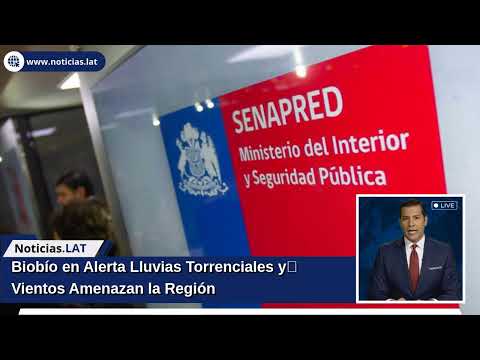 Biobío en Alerta: Lluvias Torrenciales y Vientos Amenazan la Región