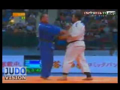 JUDO 2009 World Championships: Abdullo Tangriev (UZB) - Daniel Andrey Hernandes (BRA)