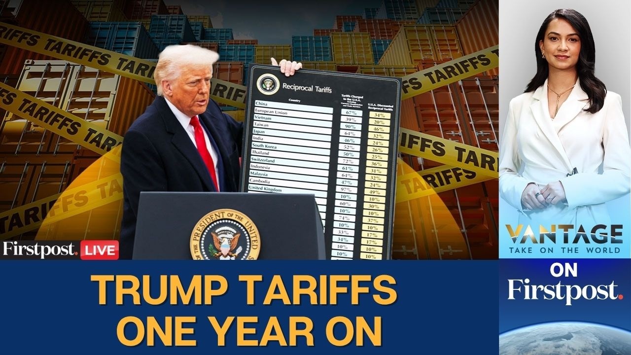LIVE| One Year of Trump Tariffs: How Global Trade Changed | Vantage on Firstpost | N18G