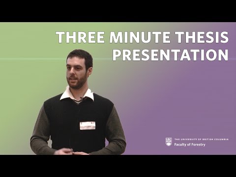 The Stories of Elders - Three Minute Thesis