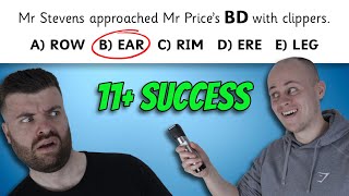 11+ Verbal Reasoning: 3 Missing Letters