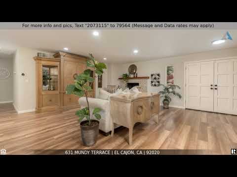Priced at $1,199,000 - 631 Mundy Terrace, El Cajon, CA 92020