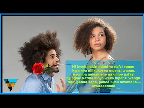 MESEJI ZA KUMUOMBA MSAMAHA MPENZI WAKO ULIYEKOSANA NAE