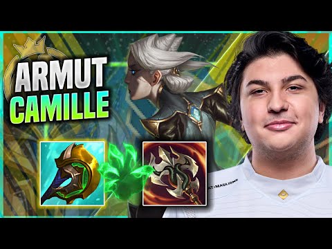 LEARN HOW TO PLAY CAMILLE TOP LIKE A PRO! - MAD Armut Camille TOP vs Fiora! | Patch 11.17