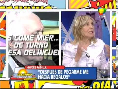 Haydee Padilla cuenta el calvario que vivió al lado de Federico Luppi