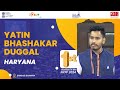 Yatin Bhashakar Duggal Haryana National Youth Parliament Festival 2024 06 March 2024 MYAS