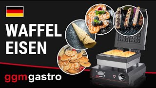 Plaques de cuisson pour gaufrier WEERM2 – Forme : cornet de glace