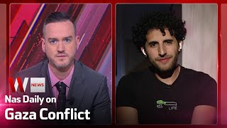 Download lagu 'There Is Dehumanization on Both Sides': Israeli-Palestinian YouTuber Nas Daily on Gaza Conflict mp3