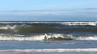 preview picture of video 'Nordseewellen am Strand von Juist [II]'