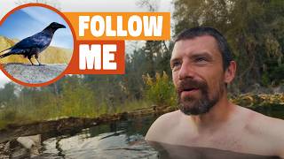 Guided by a Raven, I discover a Hot Spring in Canadas Remote North 🇨🇦 | Ep 32