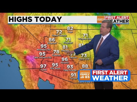 AZFAMILY First Alert Weather 9pm update for 4/27/2023