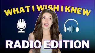 6 Things I Wish I Knew Before Getting Into RADIO 🎙️ | Insider Insights 2023