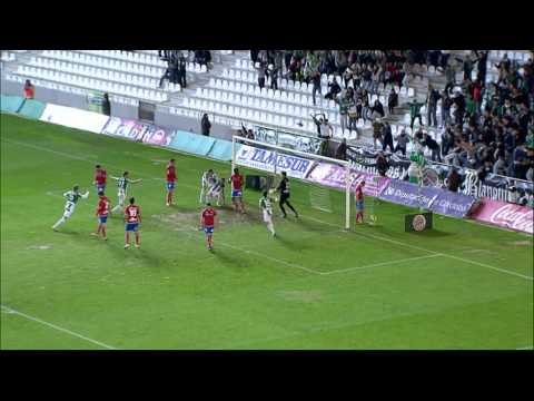 Gol de López Garai (1-0) en el Córdoba CF - CD Numancia - HD