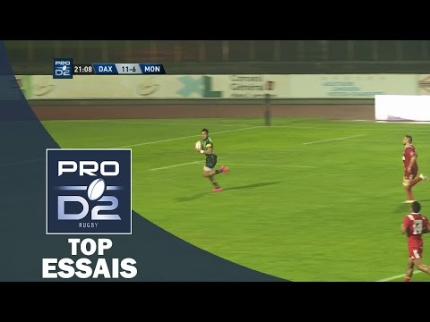TOP Essais de la J10 – PRO D2 – Saison 2016-2017