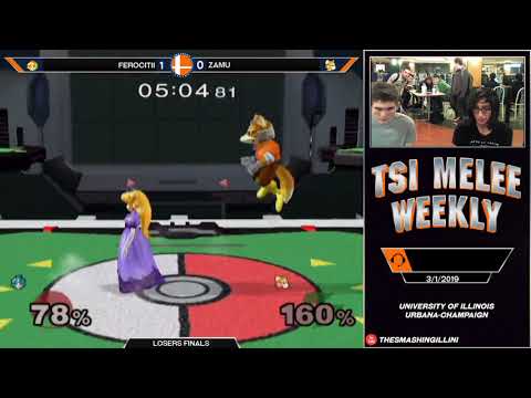 [TSI Weekly] Ferocitii (Peach) vs. GHQ | Zamu (Fox) SSBM Singles LFs