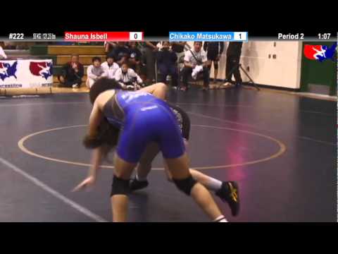 Sunkist Women 55kg - Shauna Isbell vs. Chikako Matsukawa