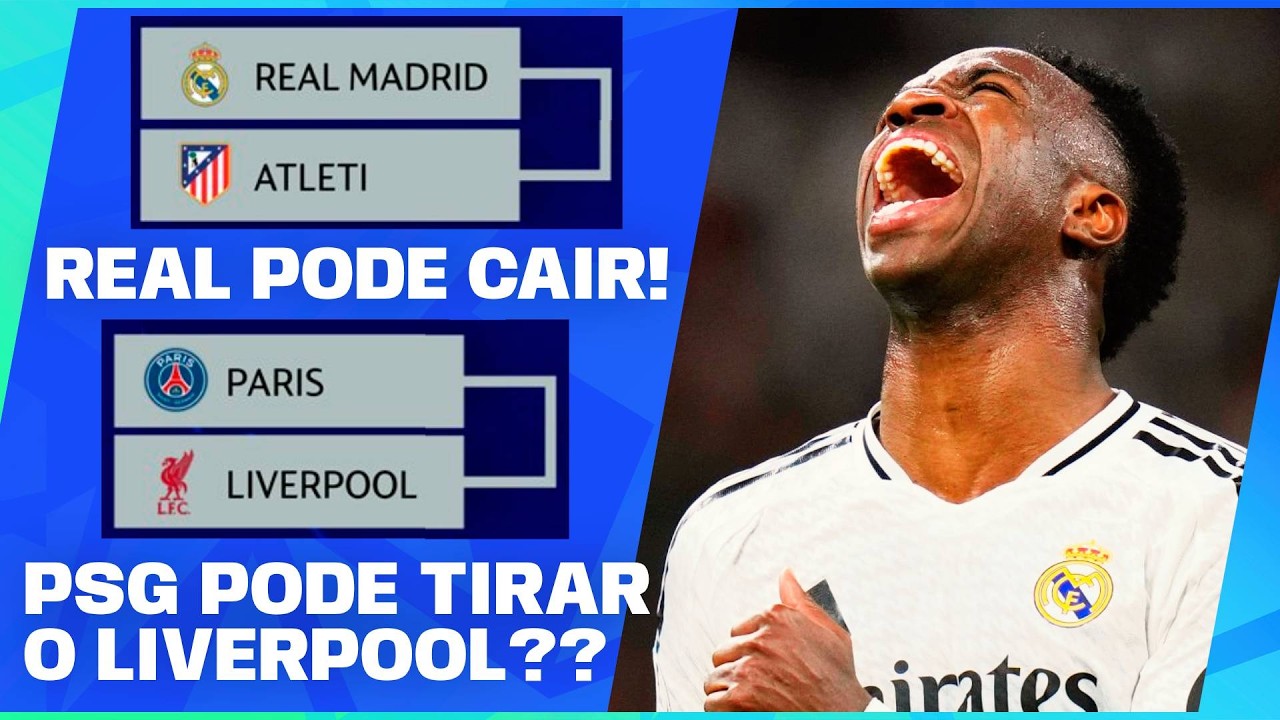 SORTEIO CHAMPIONS: DEFINIDAS AS OITAVAS! Prevendo TODOS os duelos ⚔️