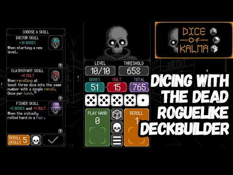 Dice of Kalma | Dicing with the Dead Roguelike Deckbuilder | No Commentary Demo Gameplay - YouTube