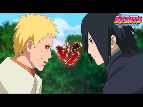 Naruto (ohne Kurama) Vs Sasuke (ohne Rinnegan)