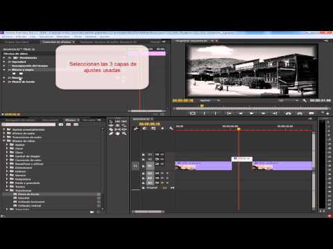 Adobe Premiere CC crear marco difuminado blanco y negro BIEN EXPLICADO