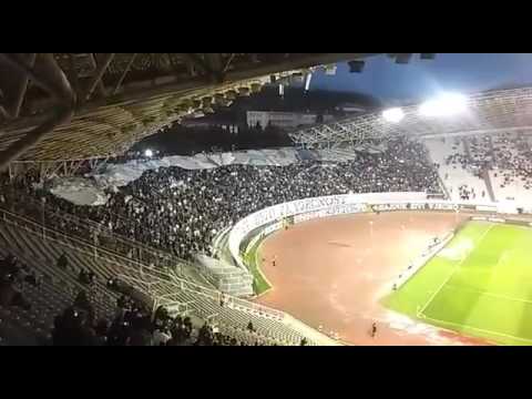 Koreografija Torcide za 66. rođendan, 30.10.2016.