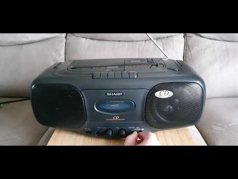 Sharp QT-CD44H Cassette Recorder CD Tapes - Image 2
