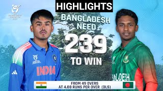 Download lagu India vs Bangladesh U19 World Cup Highlights 2026 | IND vs BAN Highlights mp3