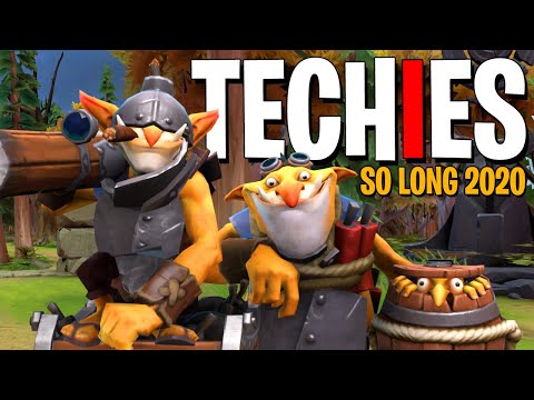 Techies Into The New Year - DotA 2 Funny Moments