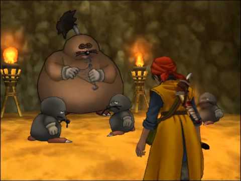 71 Dragon Quest 8 Cut-scene - Talking to Don Mole