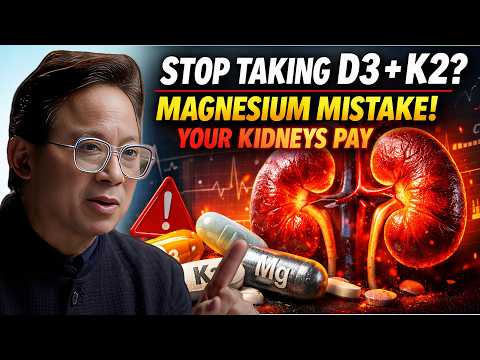 Big Alert: Most Take D3, K2 & Magnesium Wrong — Here’s What Happens to Your Kidneys | Dr. William Li