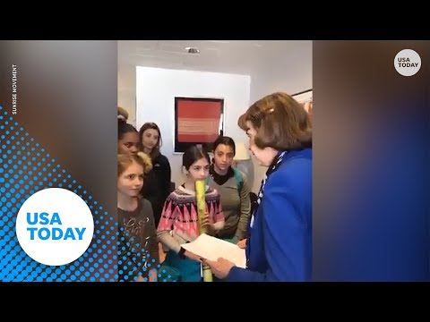 ‘I know what I’m doing’: Sen. Feinstein argues with kids on climate bill
