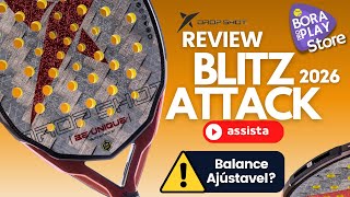 REVIEW RAQUETE DE BEACH TENNIS - BLITZ ATTACK - DROP SHOT