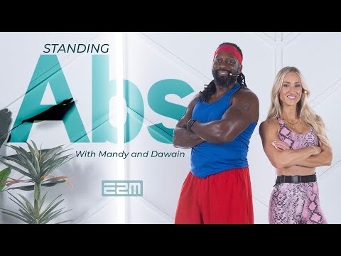 Standing Abs Routine — 10 Min Core Sculpt with Coach Mandy & Dawain