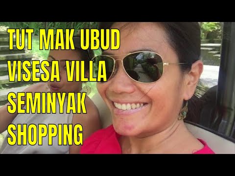 WHERE TO EAT IN BALI-TUT MAK CAFE  UBUD, VISESA VILLA UBUD, SHOPPING AT SEMINYAK SQUARE